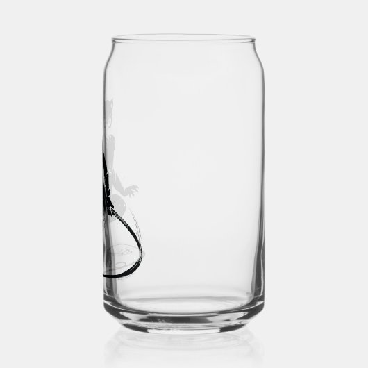 Catwoman Ink Brush Pose Blikvorm Glas (Links)