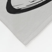 Catwoman Ink Brush Pose Fleece Deken (Hoek)