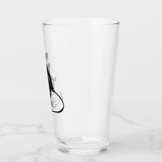 Catwoman Ink Brush Pose Glas (Links)