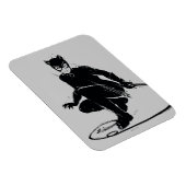 Catwoman Ink Brush Pose Magneet (Rechterzijde)
