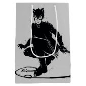 Catwoman Ink Brush Pose Medium Cadeauzakje (Achterkant)