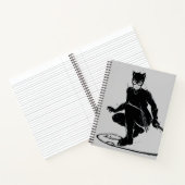Catwoman Ink Brush Pose Notitieboek (Binnen)