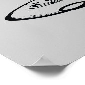 Catwoman Ink Brush Pose Poster (Hoek)