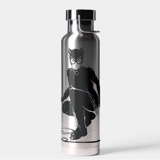 Catwoman Ink Brush Pose Waterfles (Links)