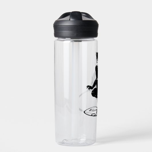 Catwoman Ink Brush Pose Waterfles (Voorkant)