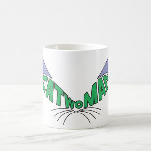 Catwoman Logo Green Koffiemok
