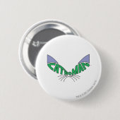 Catwoman Logo Green Ronde Button 5,7 Cm (Voorkant /achterkant)