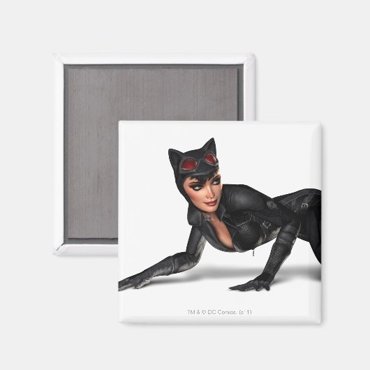 Catwoman Lurking Magneet (Voorkant / Achterkant)