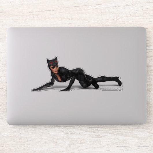 Catwoman Lurking Sticker (Computer)