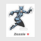 Catwoman met wetten sticker (Vel)