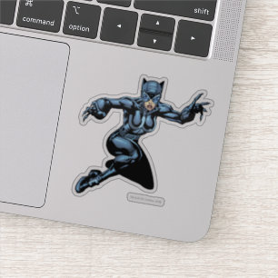 Catwoman met wetten sticker