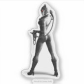 Catwoman met Whip Sticker (Voorkant)