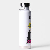 Catwoman & Roze Naam Waterfles (Rechts)