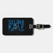 Catwoman Selina Kyle Motorcycle Bagagelabel (Voorkant horizontaal)