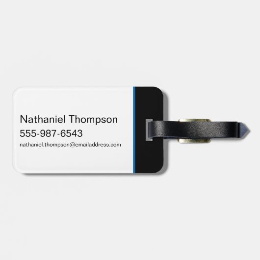 Catwoman Selina Kyle Motorcycle Bagagelabel (Achterkant horizontaal)