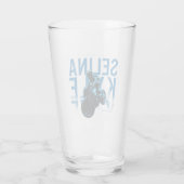 Catwoman Selina Kyle Motorcycle Glas (Achterkant)