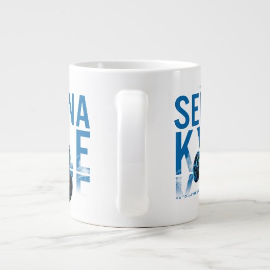 Catwoman Selina Kyle Motorcycle Grote Koffiekop (Achterkant)