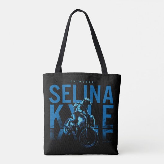Catwoman Selina Kyle Motorcycle Tote Bag (Achterkant)