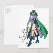 Catwoman Stands Briefkaart (Voorkant / Achterkant)