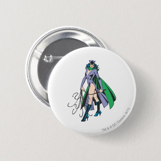 Catwoman Stands Ronde Button 5,7 Cm (Voorkant /achterkant)