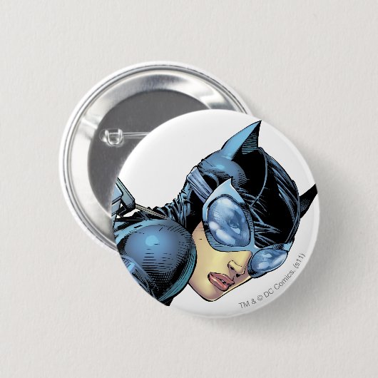 Catwoman Stare Ronde Button 5,7 Cm (Voorkant /achterkant)