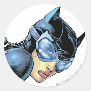 Catwoman Stare Ronde Sticker