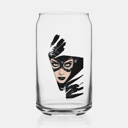 Catwoman The Claws Are Out Cover Illustration Blikvorm Glas (Voorkant)