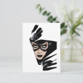 Catwoman The Claws Are Out Cover Illustration Briefkaart (Staand voorkant)