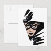 Catwoman The Claws Are Out Cover Illustration Briefkaart (Voorkant / Achterkant)