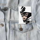 Catwoman The Claws Are Out Cover Illustration Button (Insitu)