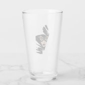 Catwoman The Claws Are Out Cover Illustration Glas (Achterkant)