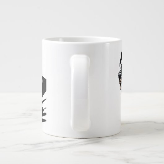 Catwoman The Claws Are Out Cover Illustration Grote Koffiekop (Achterkant)