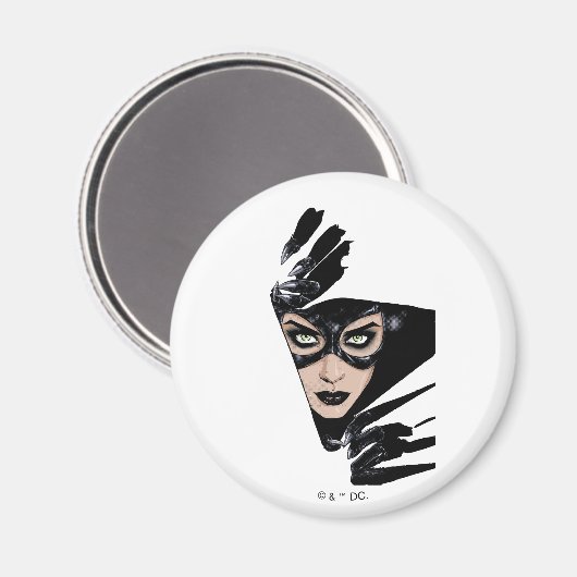 Catwoman The Claws Are Out Cover Illustration Magneet (Voorkant / Achterkant)