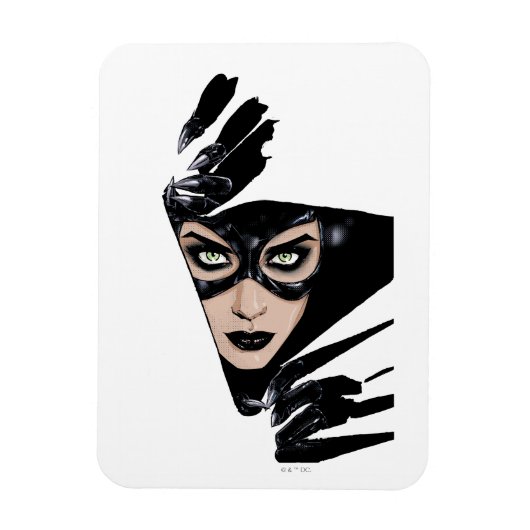 Catwoman The Claws Are Out Cover Illustration Magneet (Verticaal)