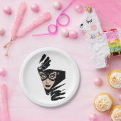 Catwoman The Claws Are Out Cover Illustration Papieren Bordje (Feest)