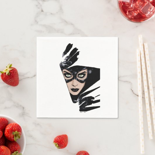 Catwoman The Claws Are Out Cover Illustration Servet (Insitu)