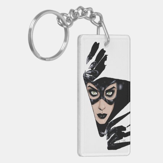 Catwoman The Claws Are Out Cover Illustration Sleutelhanger (Voorkant Links)