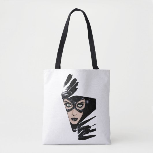 Catwoman The Claws Are Out Cover Illustration Tote Bag (Voorkant)