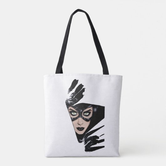 Catwoman The Claws Are Out Cover Illustration Tote Bag (Achterkant)