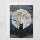 Caty Halloween Feest  Kaart (Voorkant)