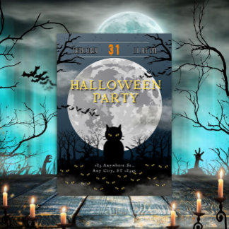 Caty Halloween Feest  Kaart
