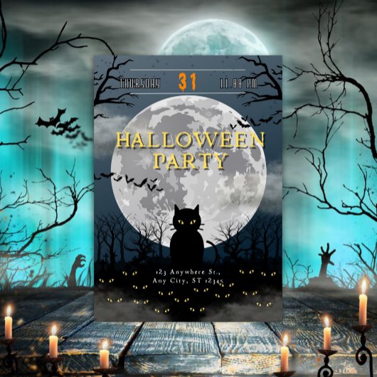 Caty Halloween Feest  Kaart