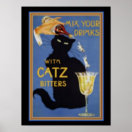 Catz Bitters 12 x 16 afdrukken Poster (Voorkant)