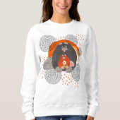 CATZ PAJAMAZ witte shirten Kies stijl Trui (Voorkant)