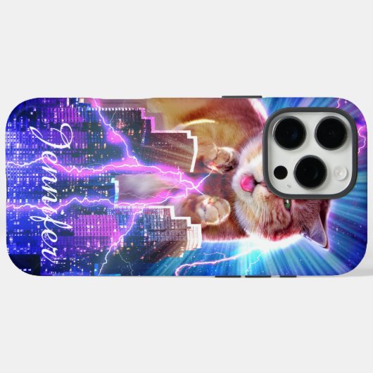 Catzilla                                           Case-Mate iPhone case (Achterkant (horizontaal))