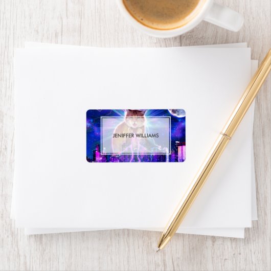 Catzilla Etiket (Insitu)