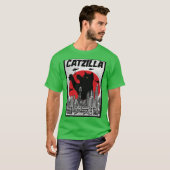 Catzilla familie t-shirt (Voorkant volledig)