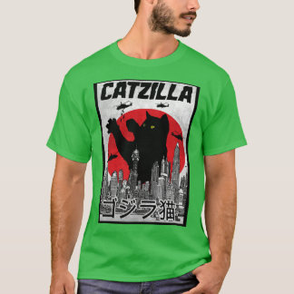 Catzilla familie t-shirt