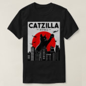 Catzilla Funny Cat, Funny Cat, Cat Lover T-shirt (Design voorkant)