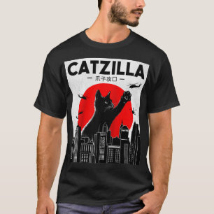 Catzilla Funny Cat, Funny Cat, Cat Lover T-shirt